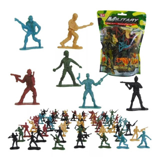 Boneco Soldados Militar Miniatura Soldadinhos Plastico Tanque Guerra veículos exército em Oferta na Shopee