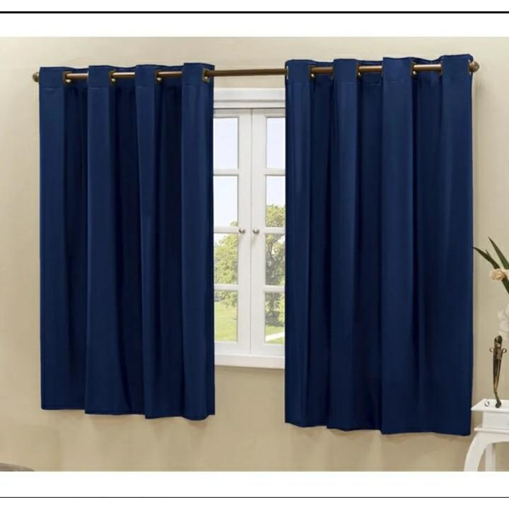Cortina Blackout PVC 2,20 M X 1,30 M Corta 100% a Luz Sala Quarto Cozinha Varias Cores