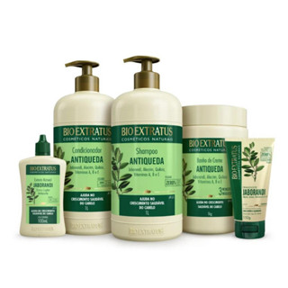 Kit Tratamento e Manutenção Completo Bio Extratus Antiqueda Jaborandi