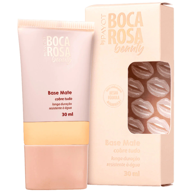 Base Mate Cobre Tudo Boca Rosa Beauty by Payot