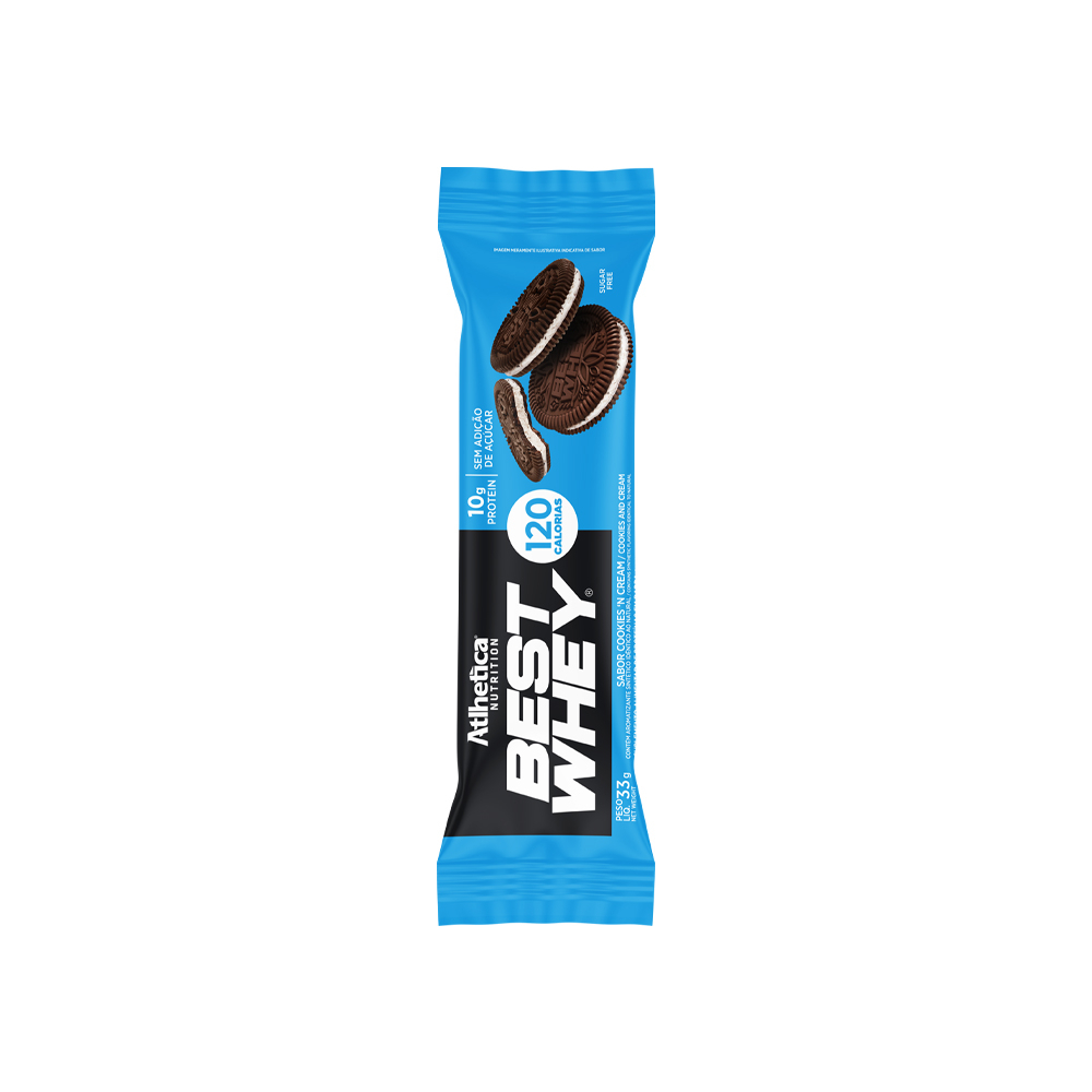 Best Whey Bar Atlhetica Nutrition Cookies & Cream