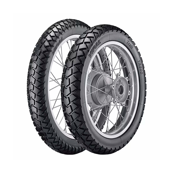 Par Pneu Vipal 300-21 e 120/80-18 TR300 Lander XR200 Tornado XRE300 em Oferta na Shopee