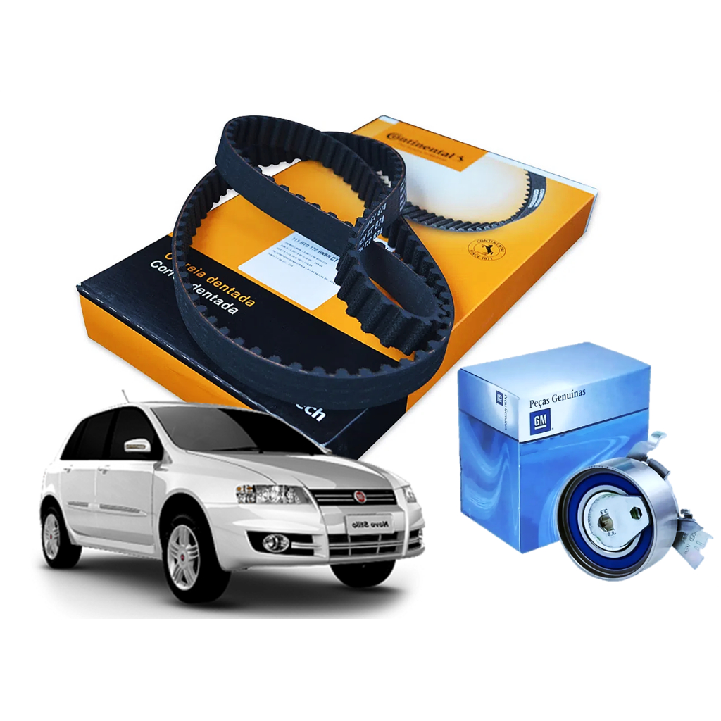Correia Dentada + Tensor Stilo 1.8 8v em Oferta na Shopee