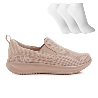 Tênis Olympikus Wellness Feminino + 3 Pares de Meia - Original com NF e Garantia