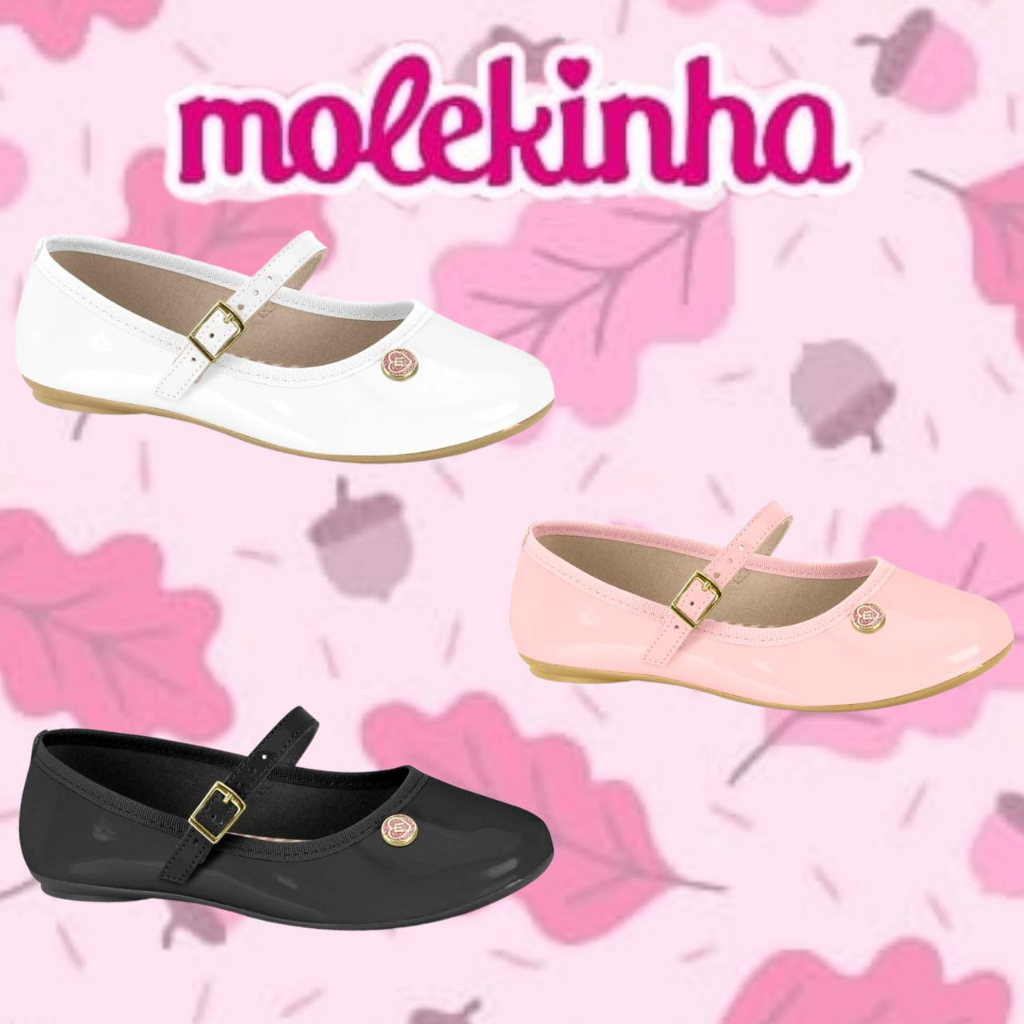 Sapatilha Infantil Menina Molekinha Casual 2502.393