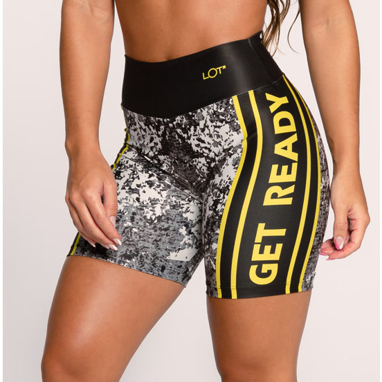 Short Fitness Academia Feminino Bermuda Suplex Estampas Variadas