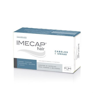 Imecap Hair Com 30 Cápsulas Cabelos E Unhas (original)