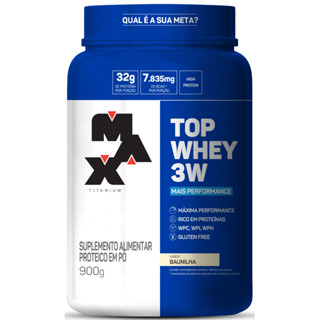 Whey Protein 3W - Top Whey - Max Titanium - 900g