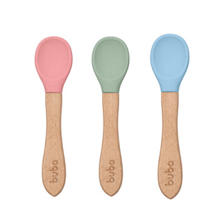 Colher de Silicone e Bambu Infantil Buba