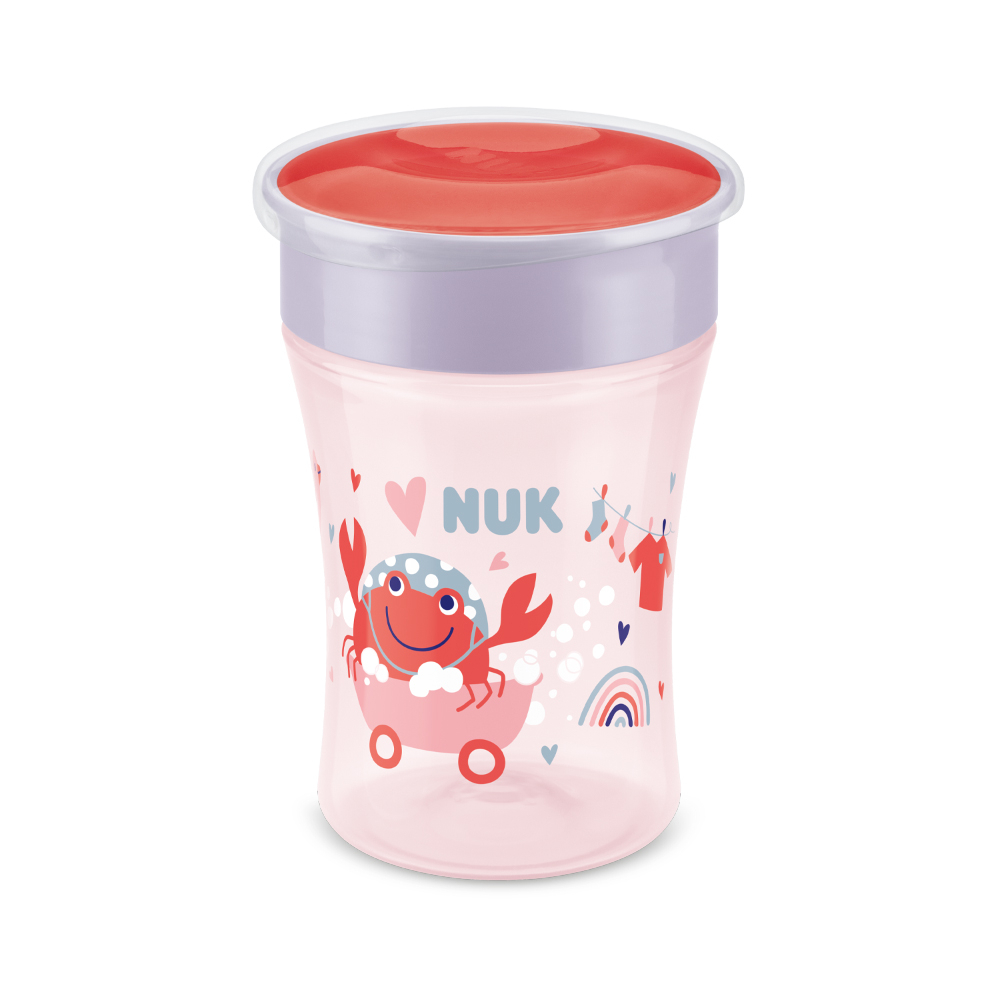 Copo De Treinamento 360° Evolution Magic Cup Rosa  Nuk