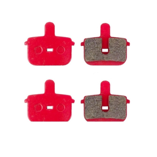 2 Pares De Pastilha Freio A Disco Gts Bike Original Quadrada