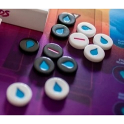 Kit de fichas de água do jogo Radlands em Oferta na Shopee