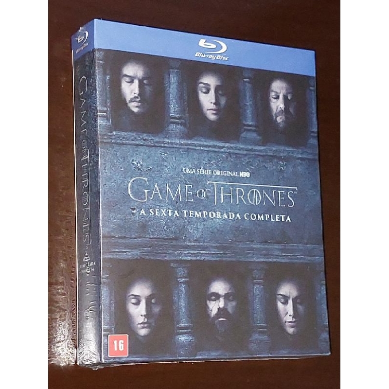 Blu Ray Game of Thrones - 6 Temporada DUBLADO