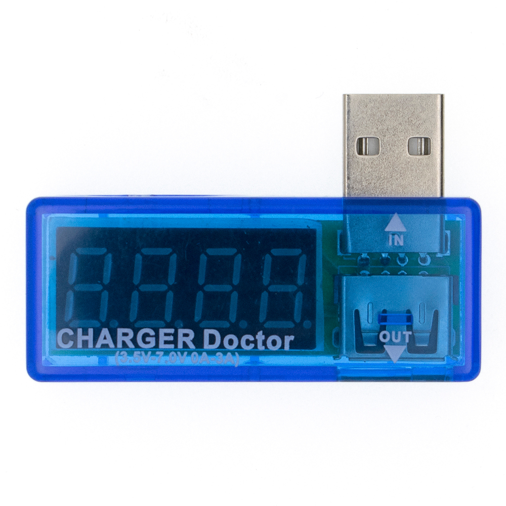 Testador De Porta Usb Amperímetro Voltímetro Medidor [ Código 633 ]