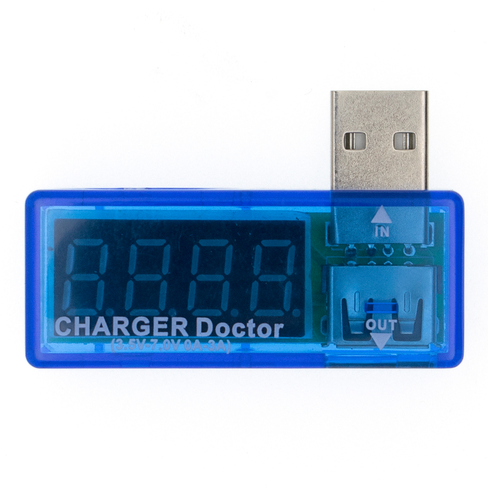 Testador De Porta Usb Amperímetro Voltímetro Medidor