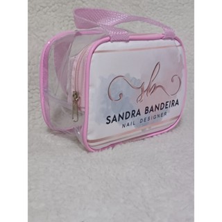 Bolsinha de festa personalizada em plástico cristal