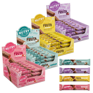 Barra De Frutas Nutry Caixa C/24un - Escolha Sabores