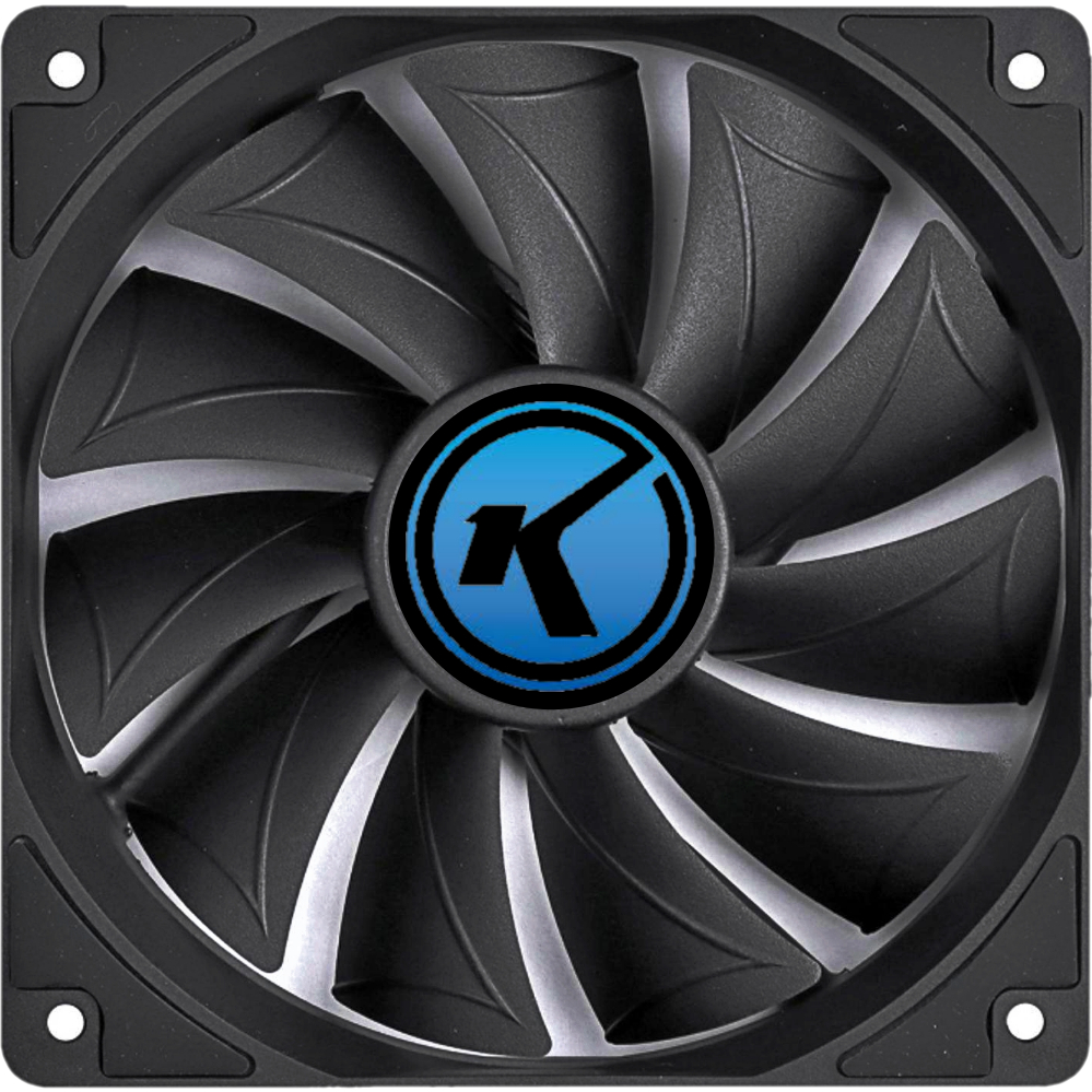 Cooler Fan Ventoinha 120mm 12cm Computador PC Gamer Gabinete Preto Molex