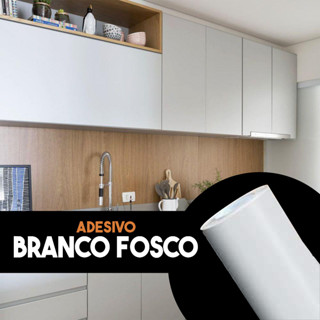 Plástico Auto Adesivo Papel De Parede Para Decoração Contact Branco com 45CM X 10M