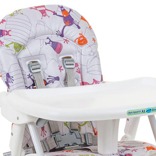 Capa Forro Estofado Acolchoado Para Cadeira de Alimentação Bebe Original Impermeável da Cadeira de Refeição Bon Appetit Compatível Galzerano Standard Laminado em PVC Burigotto