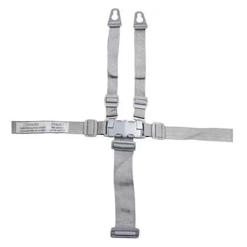 Cinto Segurança 5 Pontos para Cadeira de Alimentação Merenda Bon Apetit Prima Papa Original  Burigotto