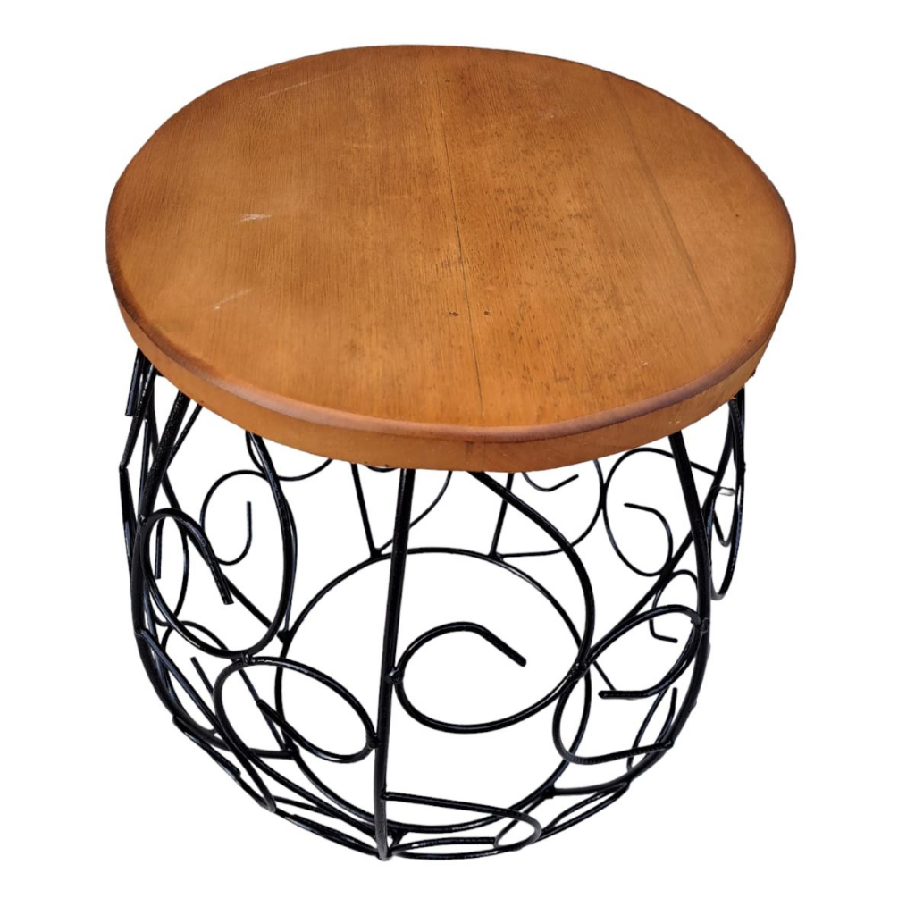 Banco Barril Ferro e Madeira na Black Friday 2025 | BuscaProdutos