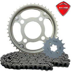 Kit Coroa/Pinhão Allen Cg 150 + Corrente Velth 428*118