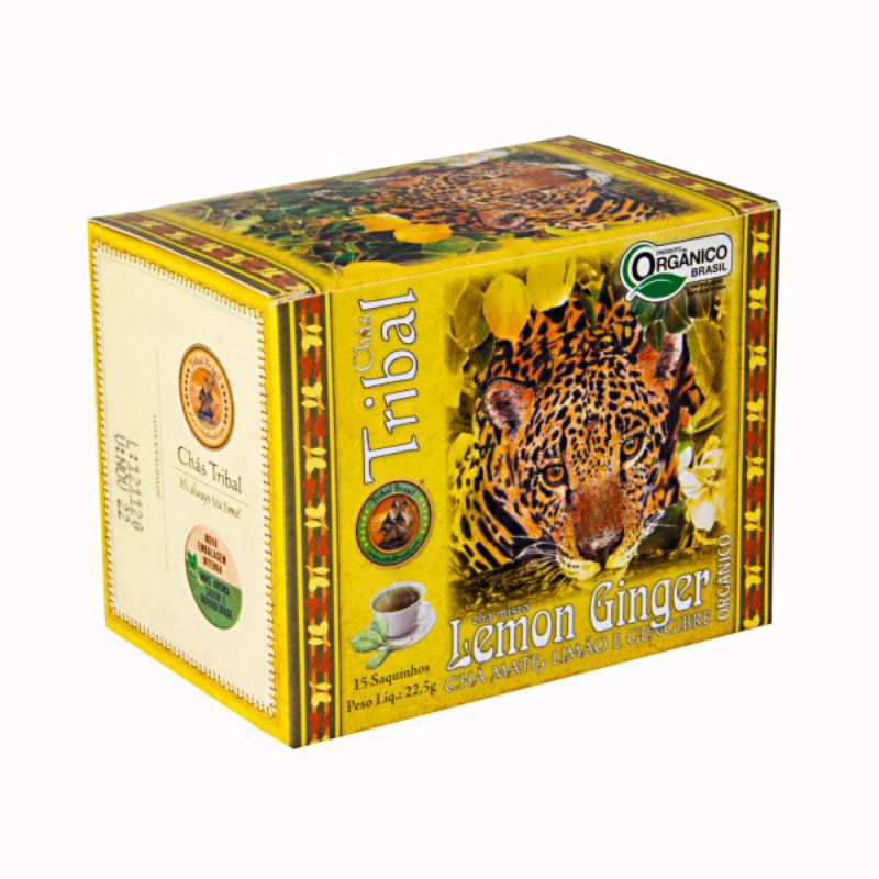 Chá Orgânico de Limão e Gengibre