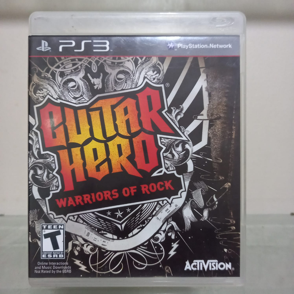 Guitar Hero Warriors of Rock - Jogo Original Ps3