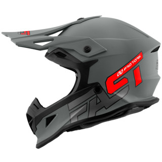 Capacete Esportivo Trilha Enduro Para Motocross Pro Tork Fast 788 Gray Fosco
