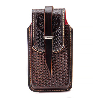 Capa Bainha Virola Para Celular Em Couro Modelo Premium