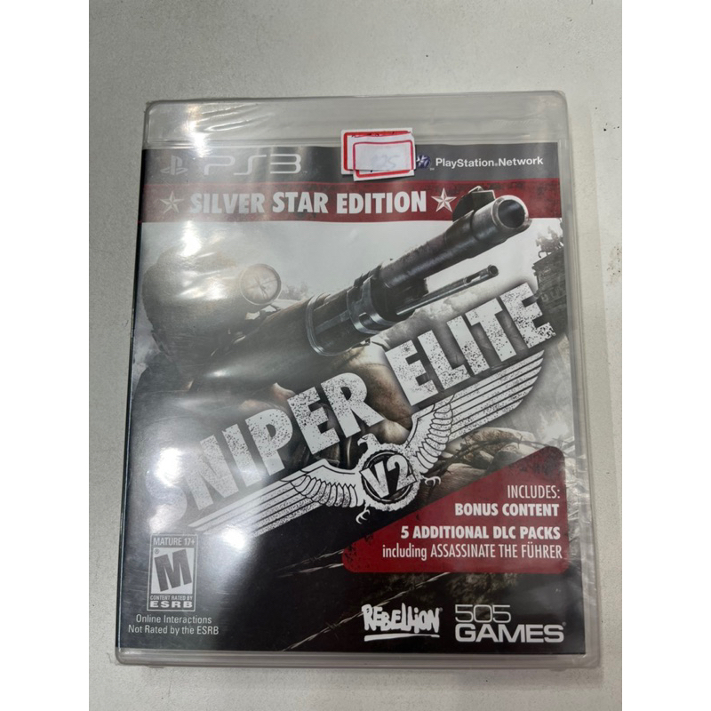 Sniper Elite V2 -ps3 Lacrado Mídia Física!