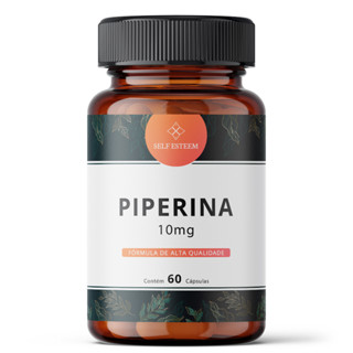 Piperina Pipper Nigrum 10mg (Pimenta Preta)