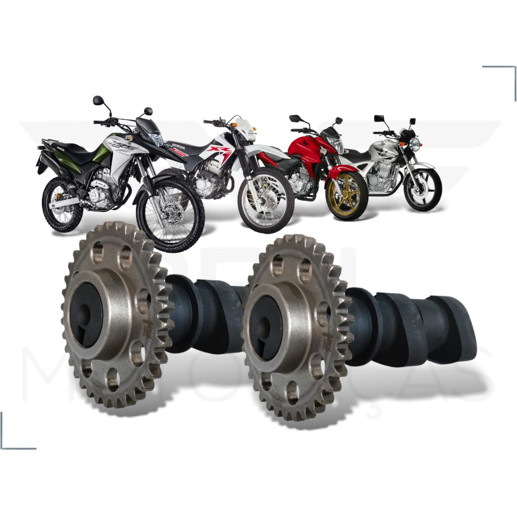 Par Arvore Comando Válvula Escape / Admissao HONDA CB 300 300R CB300 - Ano 2009 2010 2011 2012 2013 2014 2015