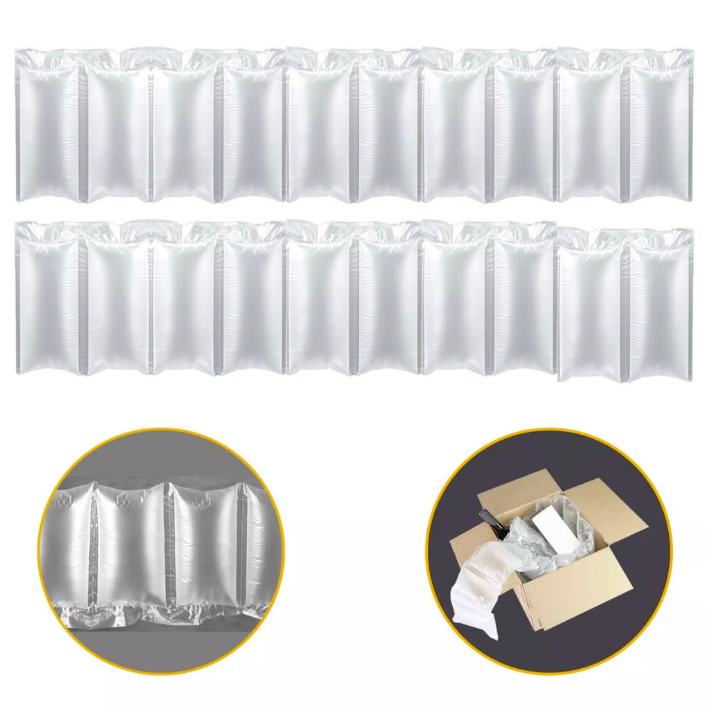 Almofada De Ar Cheia Embalagem Protecao Bolha 20cm 10m