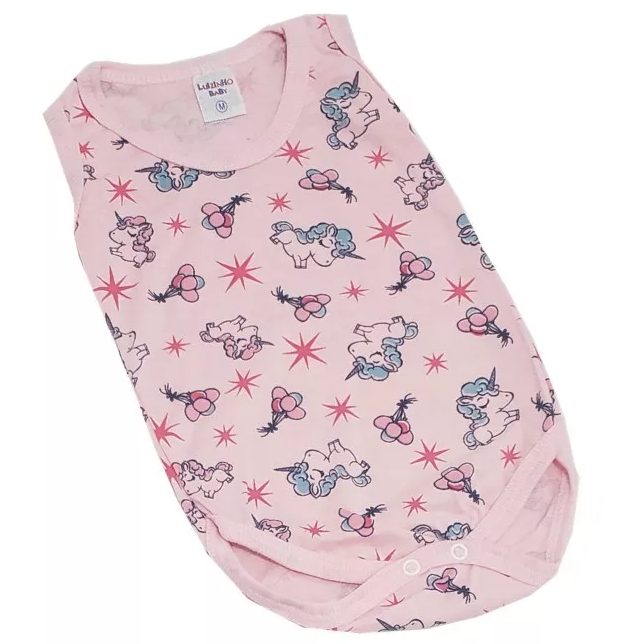 Bodie Regata Diversas Estampas Body De Nenê Menino E Menina