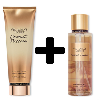 Kit Coconut Passion Hidratante 236ml + Body Splash 250ml | Original em Oferta na Shopee