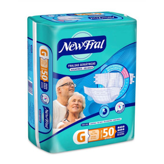Fralda geriátrica Adulto Noturna Newfral - escolha o tamanho