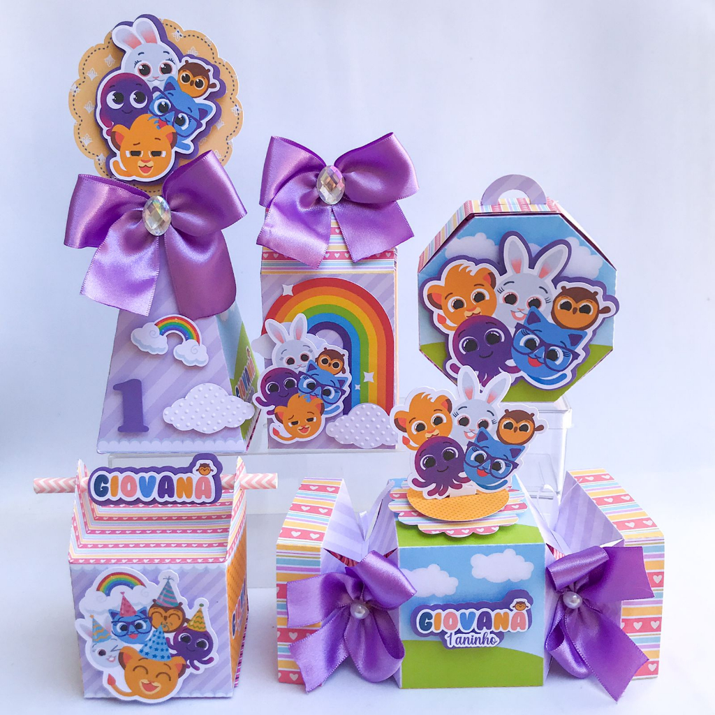 Lembrancinha Personalizada Bolofofo menina | Kit Festa | Aniversário