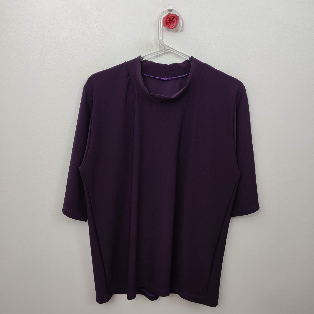 Blusa roxa (Brechó) (Ref: 7056) Tam: M