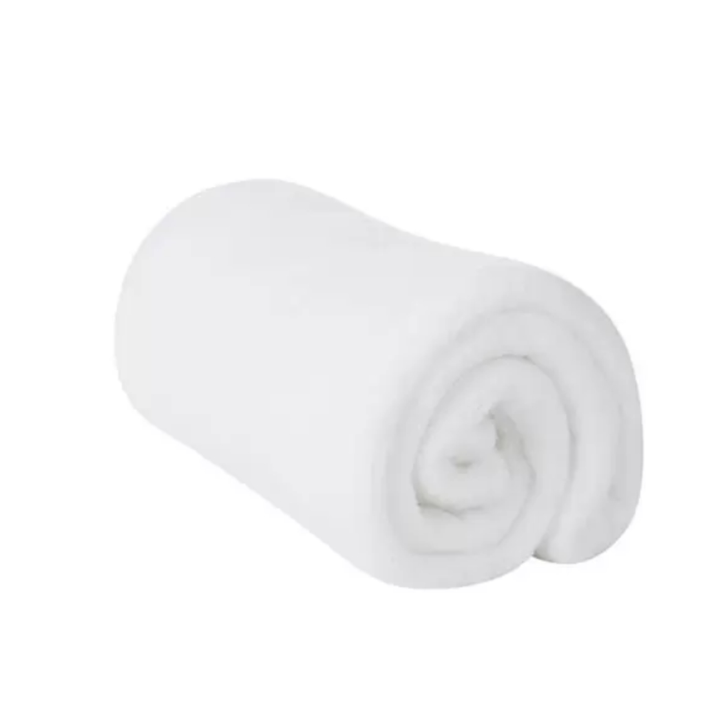 Mantinha Cobertor Menina Menino Microfibra Soft Quentinha Branca