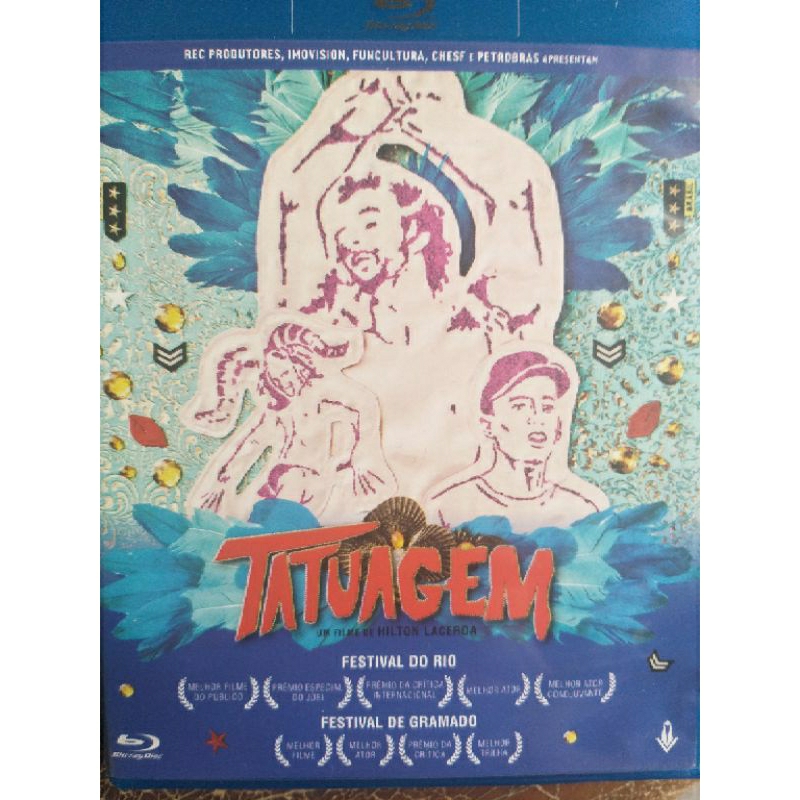 blu-ray tatuagem original (lacrado) temática lgbt
