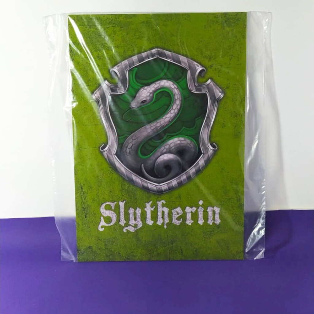 Quadro Decorativo Placa Decorativa de MDF - Harry Potter Sonserina