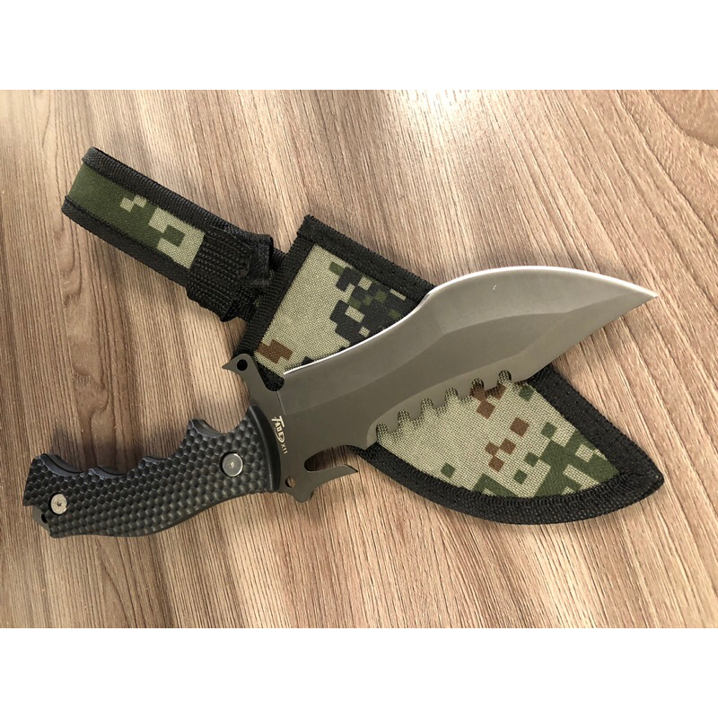 Faca Tática Hunting Gray Tracker FullTang CS GO