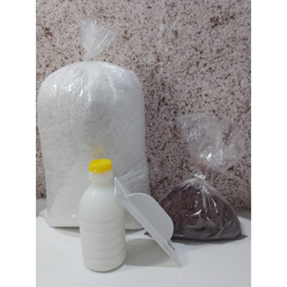 Kit Textura Liquida coleção FLOCO + 1Pigmento + 1Resina  + desempenadeira ( LEIAM A DESCRIÇÃO) em Oferta na Shopee