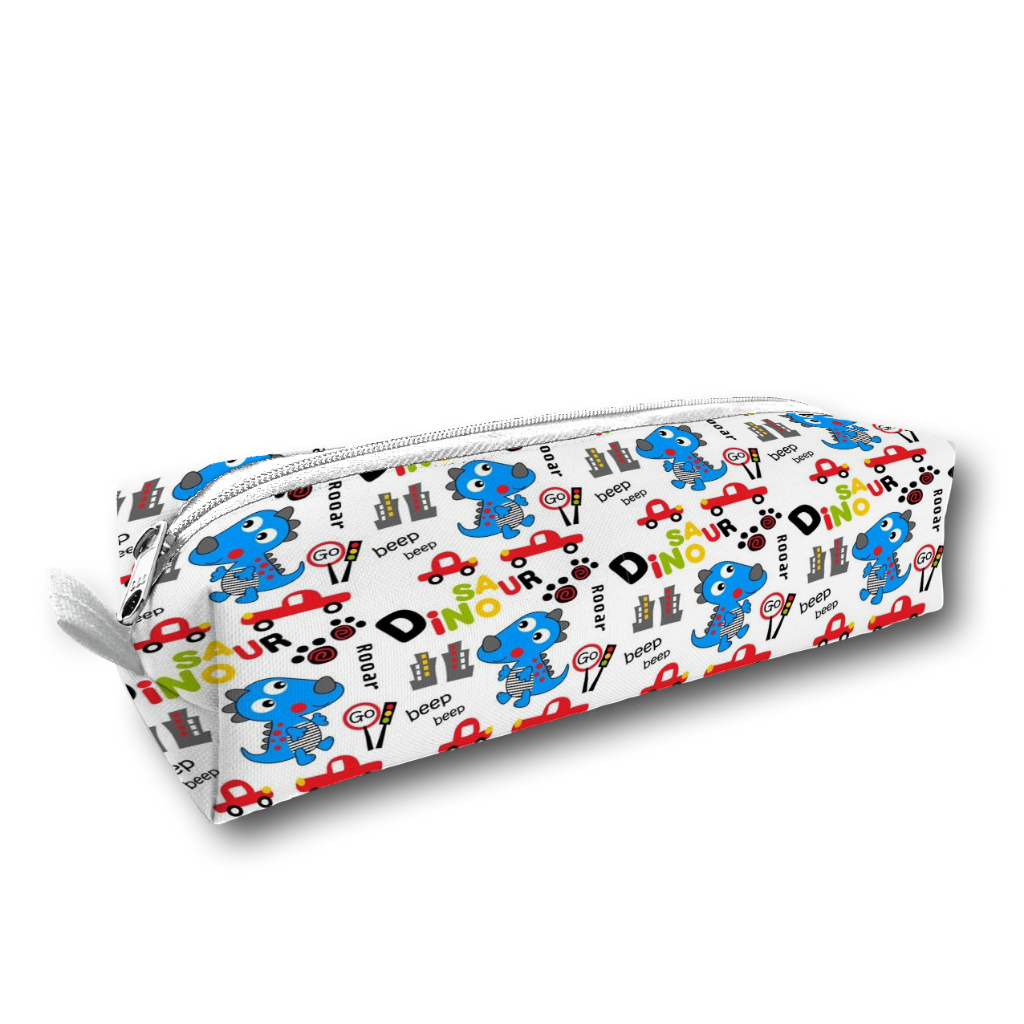 Estojo Escolar Dinossauro Para Lápis