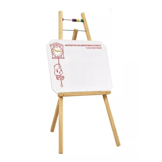 Lousa Quadro Branco Infantil  Com Cavalete + 1 Caneta + Apagador em Oferta na Shopee
