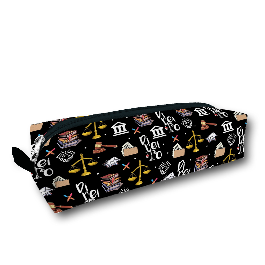 Estojo Escolar Direito - Estojo Universitário em Oferta na Shopee