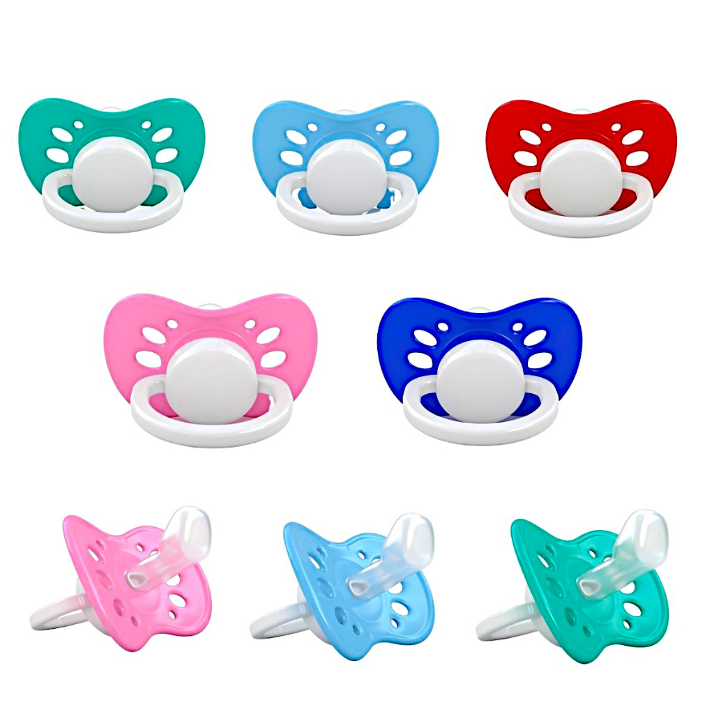 Chupeta Anatômica Bico de Silicone Ventilada Premium Bebê Kit c/20 Chupetas Menina Menino em Oferta na Shopee