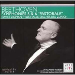 Beethoven: Symphonies 5 & 6 ("Pastorale") by Zurich Tonhalle Orchestra - audio cd